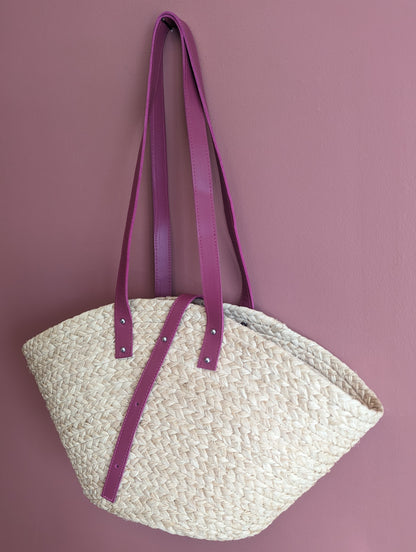 Coquillage - Rafia Bolso