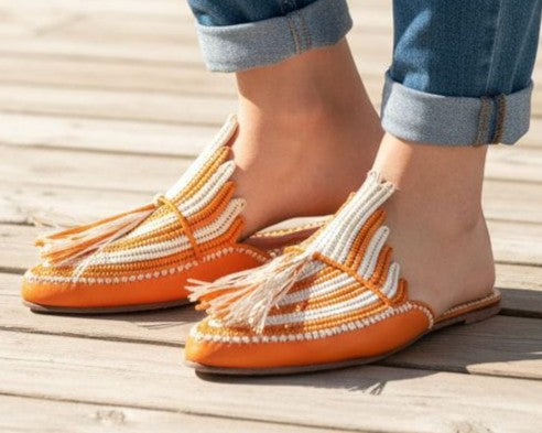 Rafia Sandals for Women – Boho Chic, Handmade in Morocco