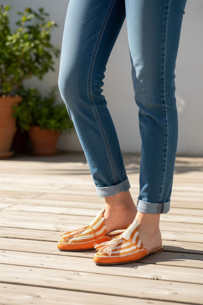 Rafia Sandals for Women – Boho Chic, Handmade in Morocco