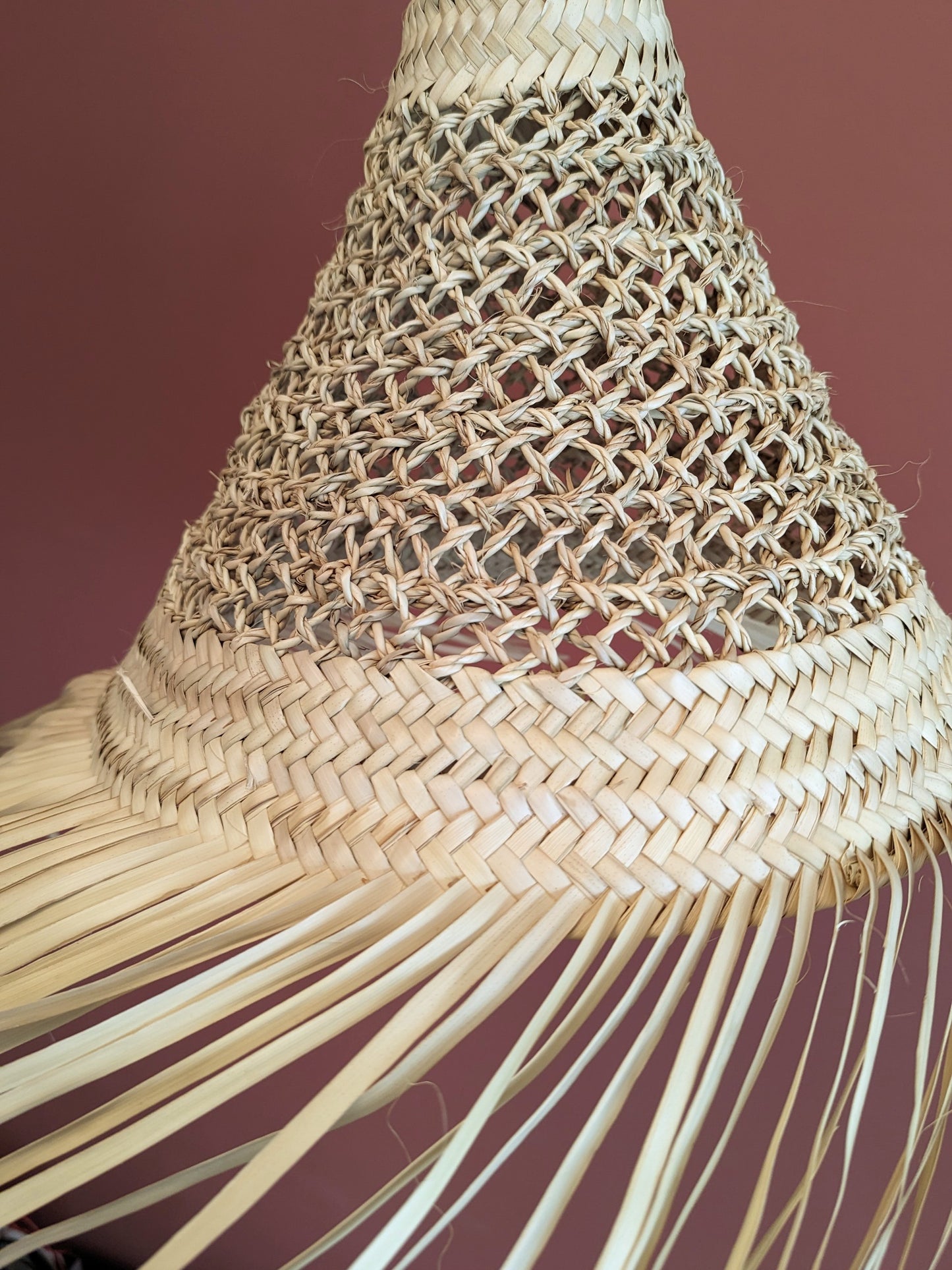 Palm Leaf Lamp - Openwork