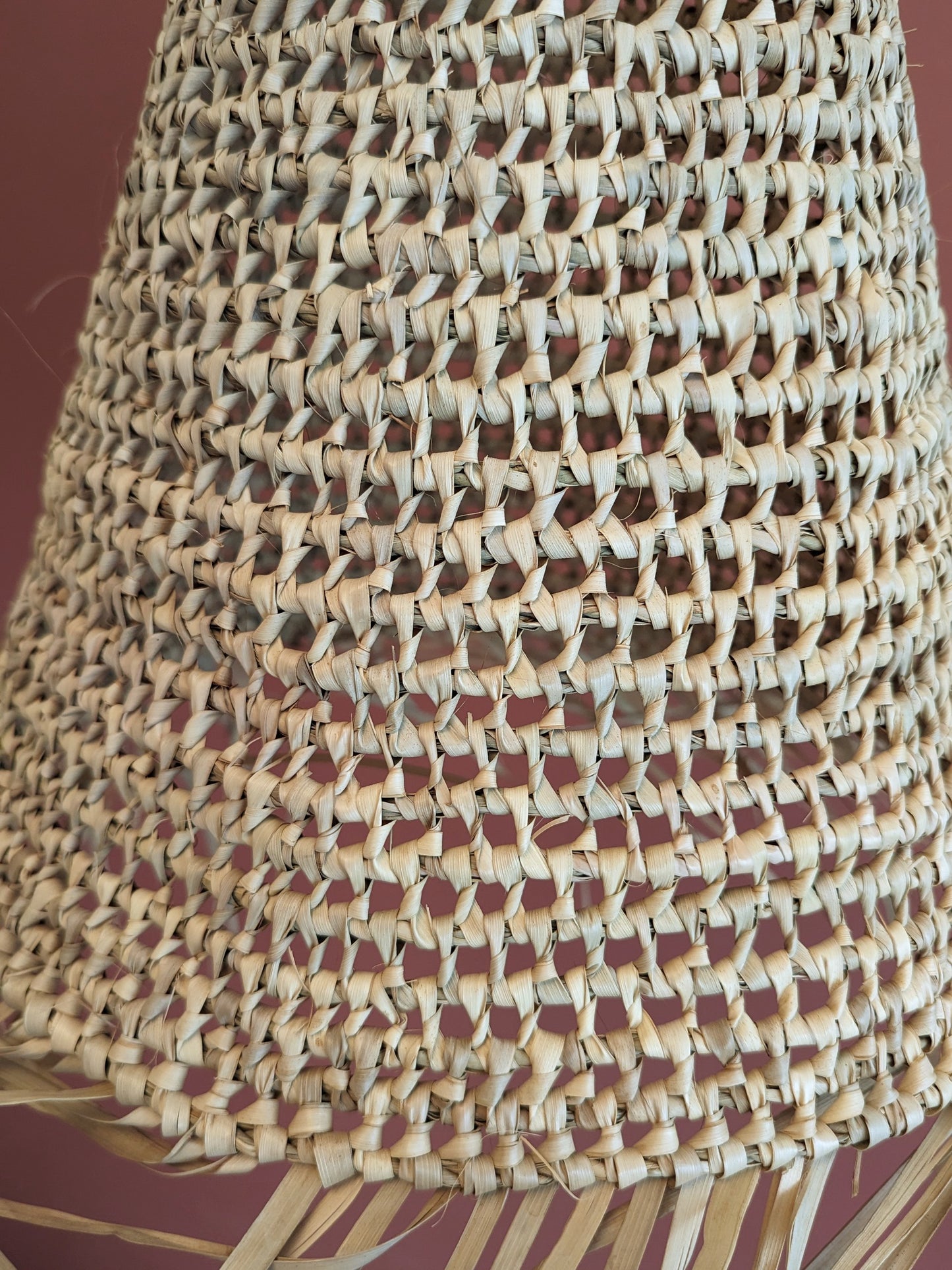 Palm Leaf Lamp - south