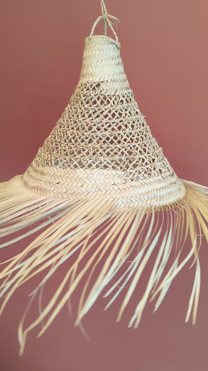Palm Leaf Lamp - Openwork