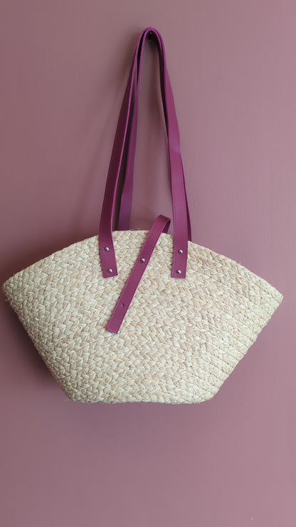 Coquillage - Rafia Bolso